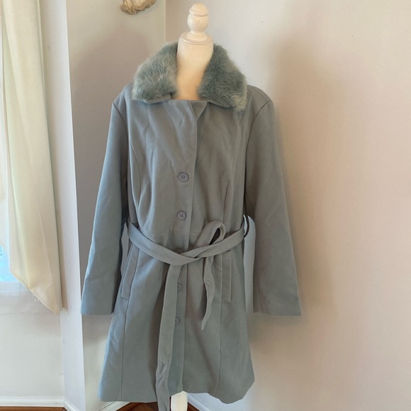 Colleen Lopez Jackets & Blazers - Colleen Lopez light blue coat
